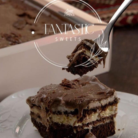 Chocolamo Cake with Vanilla Ice Cream - Fantastic Chocolate