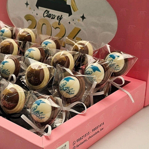 Chocolate Lollipop Graduation Box - Fantastic Chocolate