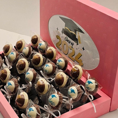 Chocolate Lollipop Graduation Box - Fantastic Chocolate