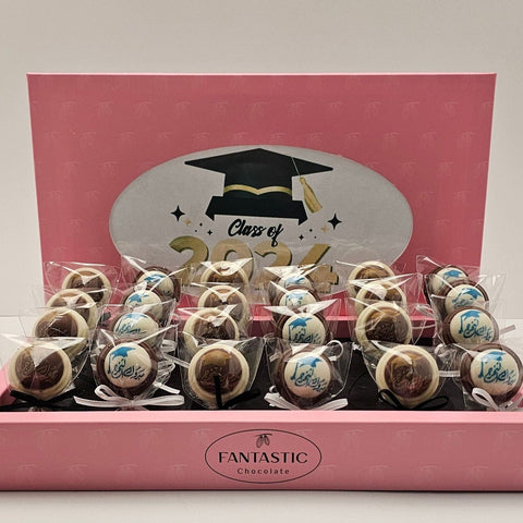 Chocolate Lollipop Graduation Box - Fantastic Chocolate
