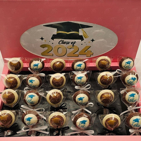 Chocolate Lollipop Graduation Box - Fantastic Chocolate