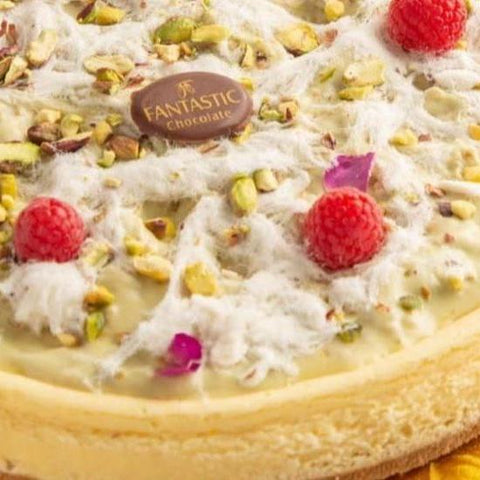 Cotton Candy Pistachio Cheesecake - Fantastic Chocolate