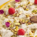 Cotton Candy Pistachio Cheesecake - Fantastic Chocolate