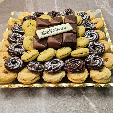 French Biscuit Crystal Tray - Fantastic Chocolate