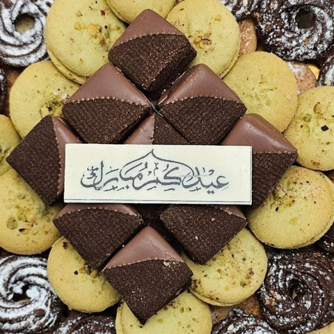 French Biscuit Crystal Tray - Fantastic Chocolate