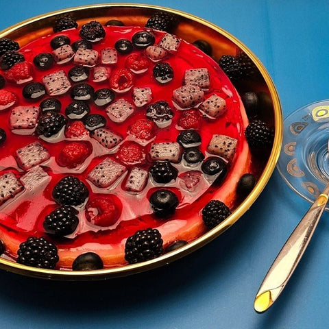 Jelly cheesecake with Berries - Fantastic Chocolate