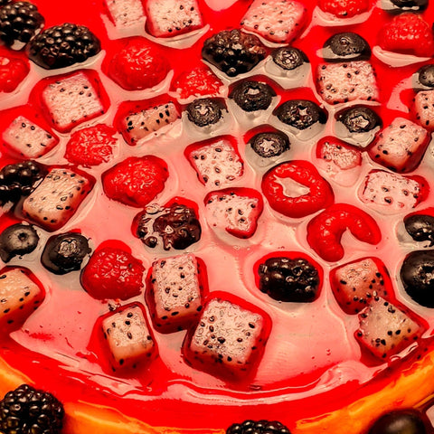 Jelly cheesecake with Berries - Fantastic Chocolate