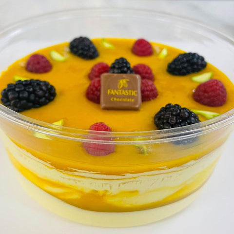 Mango Truffle with Berries - Fantastic Chocolate