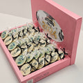 Pink Graduation White Chocolate Box - Fantastic Chocolate