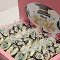 Pink Graduation White Chocolate Box - Fantastic Chocolate