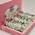 Pink Graduation White Chocolate Box - Fantastic Chocolate