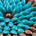 Tray of Newborn Boy Blue & Brown Chocolates - Fantastic Chocolate