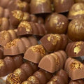 Golden Fingers and Gold Bonbon Tray - Fantastic Chocolate