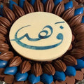 Newborn Chocolate Tray with Name - Blue/Pink - Fantastic Chocolate