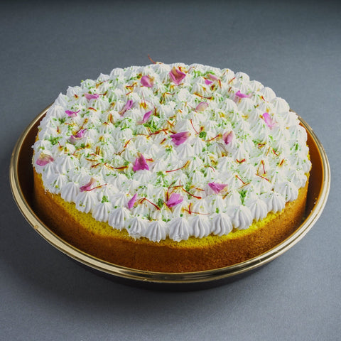 Saffron Cake with Saffron Sauce - Fantastic Chocolate