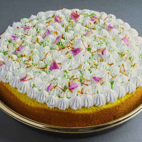 Saffron Cake with Saffron Sauce - Fantastic Chocolate