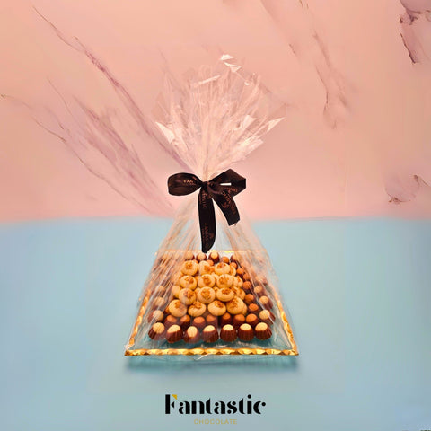 Square Crystal Chocolate Tray - Fantastic Chocolate