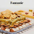 Square Mixed Chocolate Plate - Fantastic Chocolate