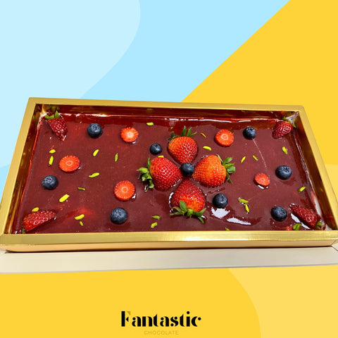 Strawberry Ice Cream Cake Large - Fantastic Chocolate