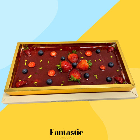 Strawberry Ice Cream Cake Large - Fantastic Chocolate